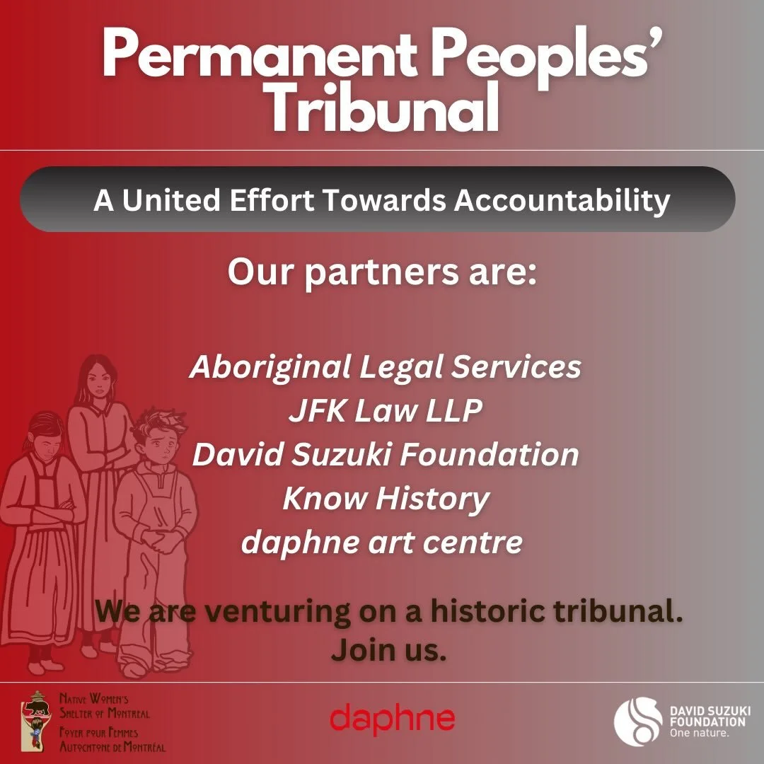 The Permanent Peoples&rsquo; Tribunal is our next step in truth-telling - and we need your help to carry it forward! Please use the QR code to donate to this historic cause, or click the link in our bio 🧡

Le Tribunal permanent des peuples est notre