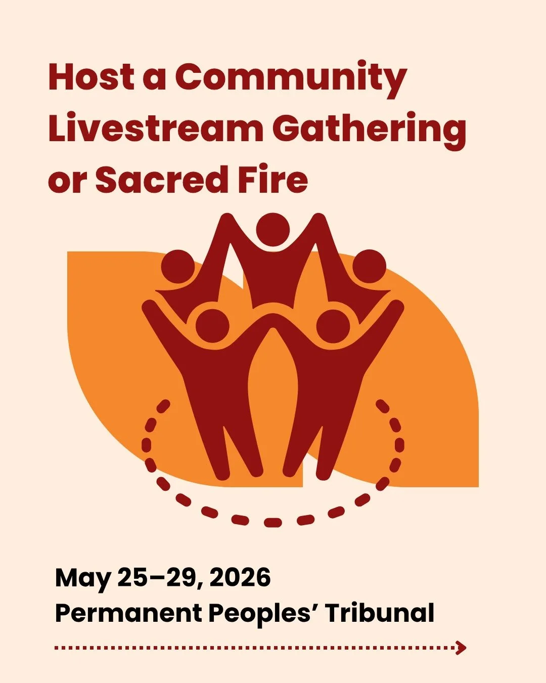 Join a Community Gathering Near You!

This May, communities across the country will come together to witness the Permanent Peoples&rsquo; Tribunal on Missing Indigenous Children and Unmarked Graves.

From May 25&ndash;29, local organizations are host