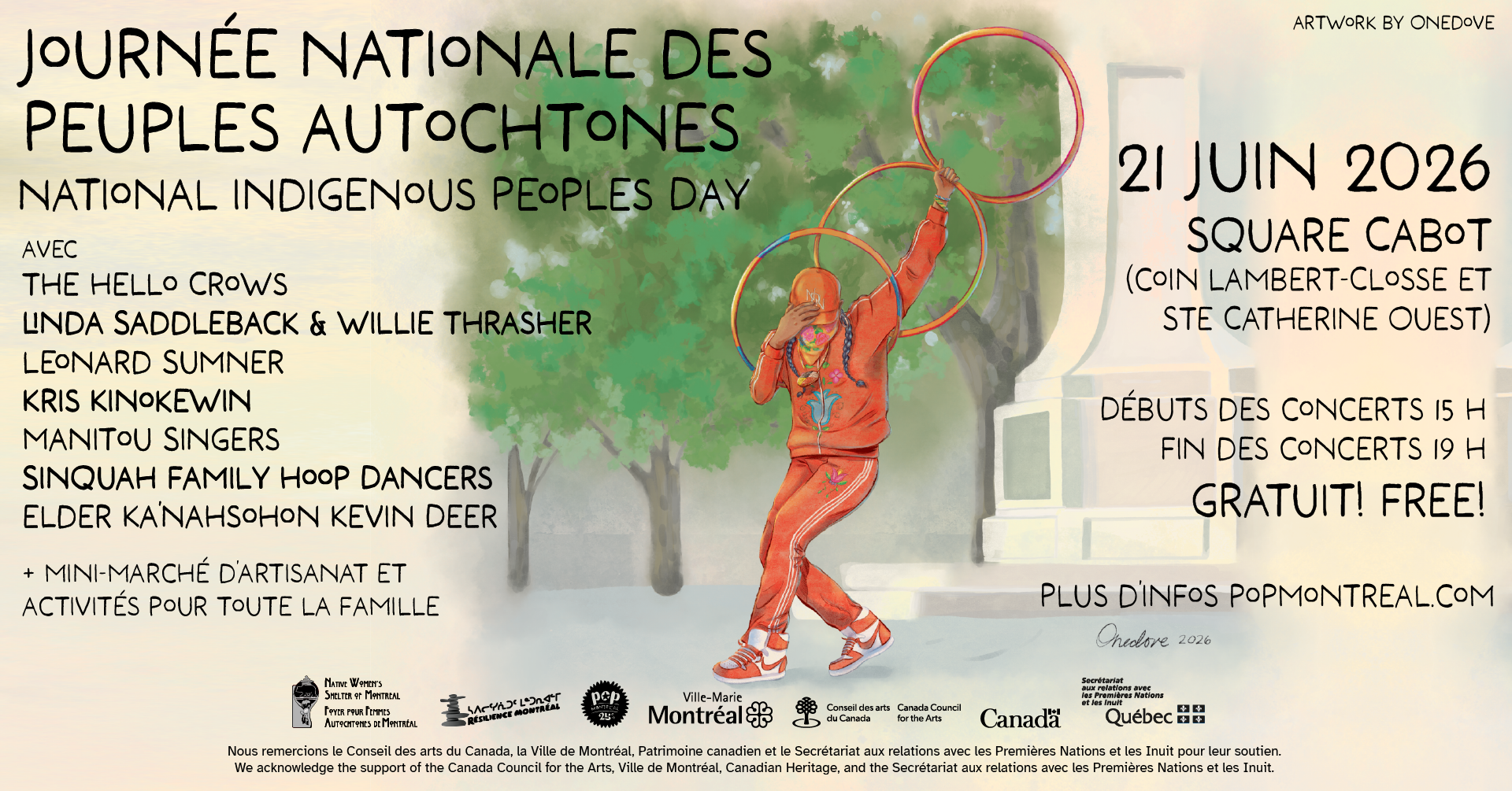 Indigenous People's Day Concert