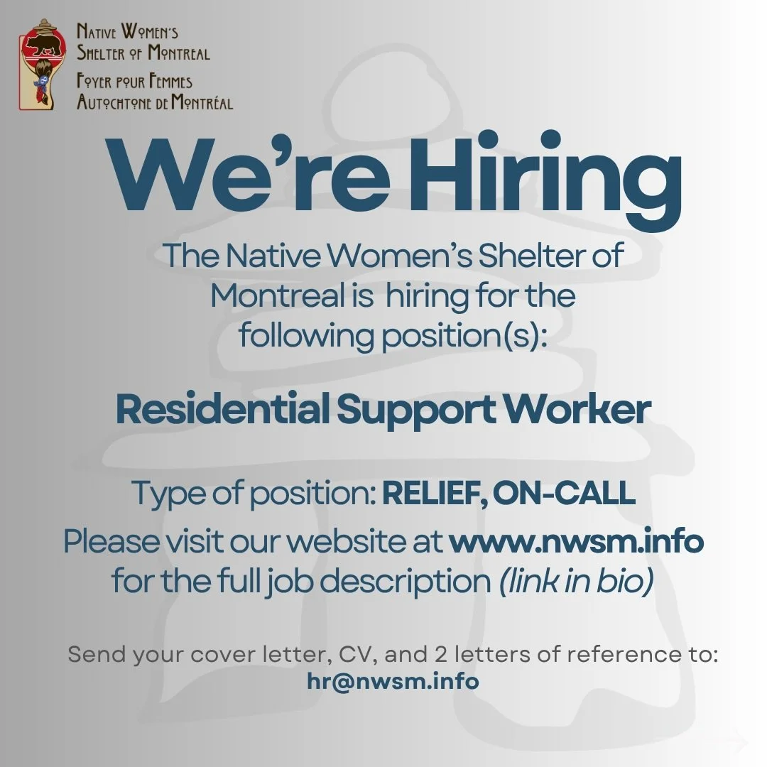 We&rsquo;re #hiring for the position(s) of Residential Support Worker! 🌿 

To read the full job description, please click through this post or visit our website at www.nwsm.info. To apply, please send your cover letter, 2 letters of reference, and C