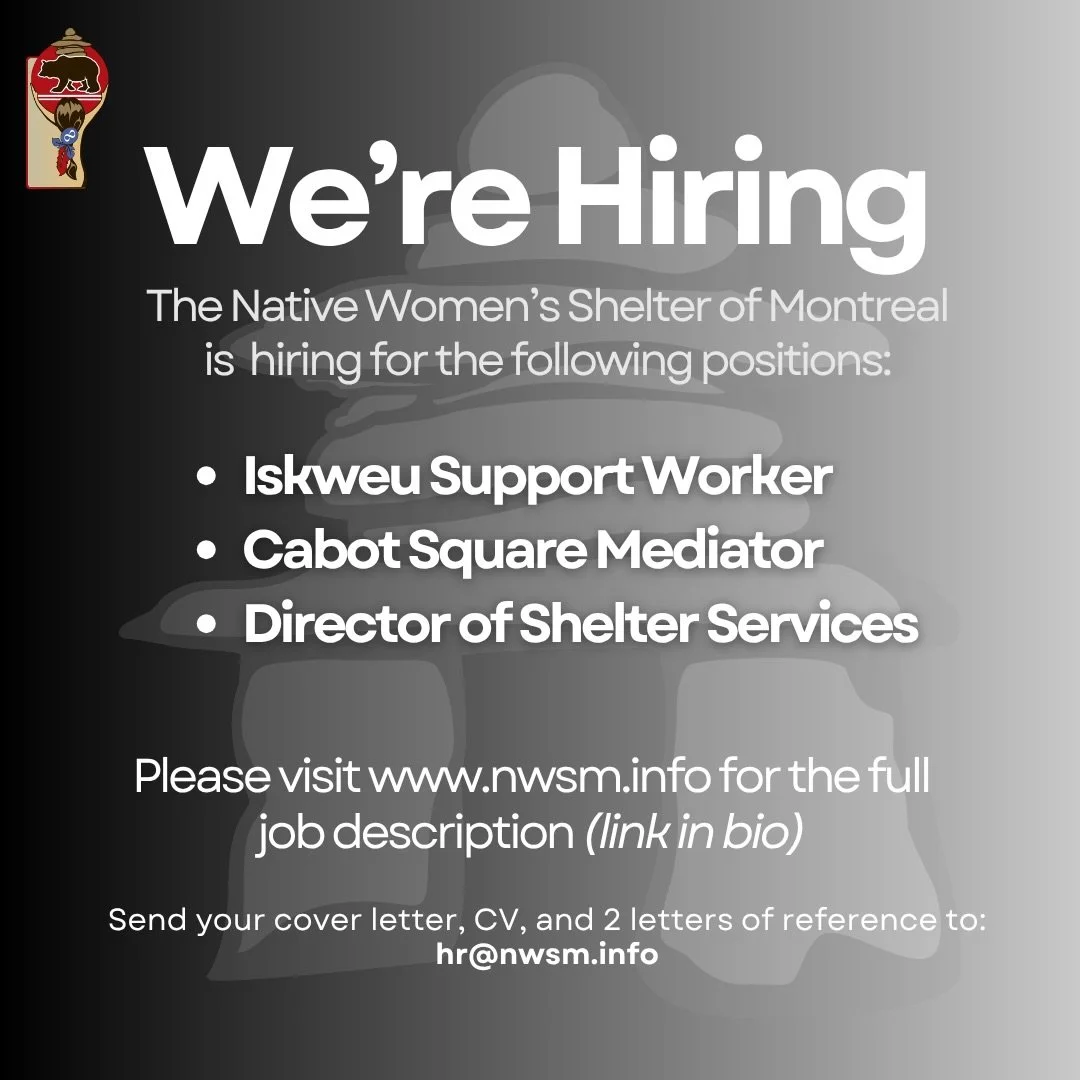 We&rsquo;re #hiring! Please refer to our website at nwsm.info to read the full job descriptions. To apply, please send your cover letter, CV and 2 letters of reference to hr@nwsm.info ✉️

Nous recrutons ! 🎉
Veuillez consulter notre site Web &agrave;