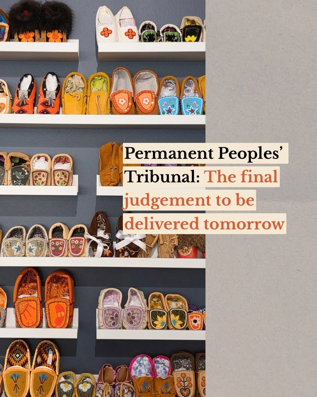Tomorrow the judges of the Permanent Peoples&rsquo; Tribunal will deliver their judgement on Canada&rsquo;s treatment of Indigenous Peoples - and whether that treatment constitutes genocide. 

Watch the historic decision tomorrow, September 30 at 9:3