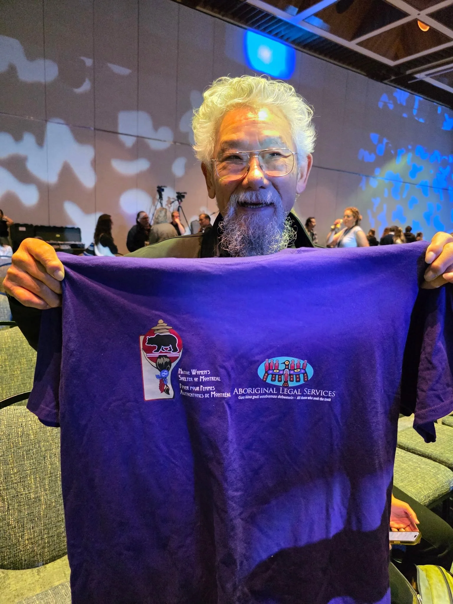The deepest and most sincere thank you to @fondationdavidsuzuki @davidsuzukifdn for bringing awareness and supporting the Permanent People&rsquo;s Tribunal the entire way through the process 🧡 Your support and expertise were invaluable during this e