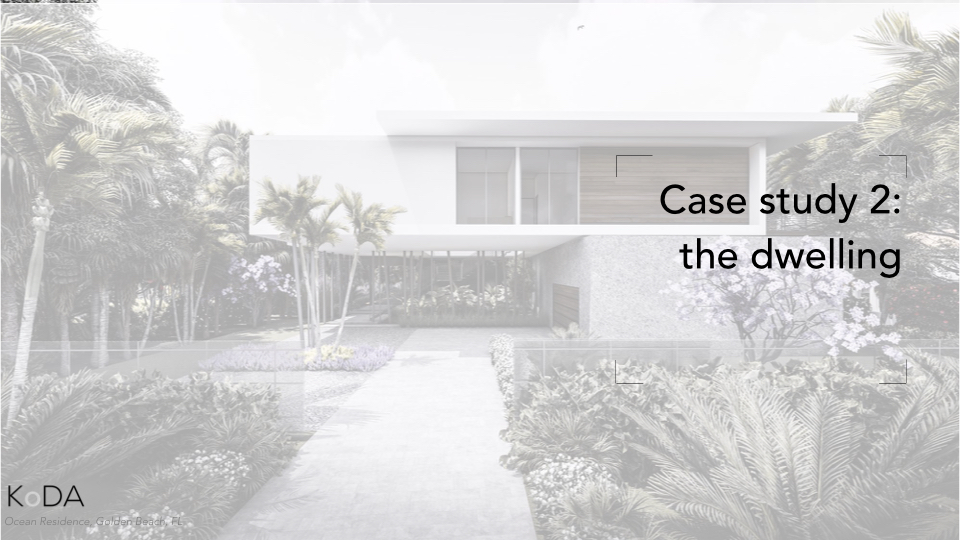 The second project I would like to share is how Metabolist concepts have inspired a single-family residence that we’re designing within an oceanfront community.
