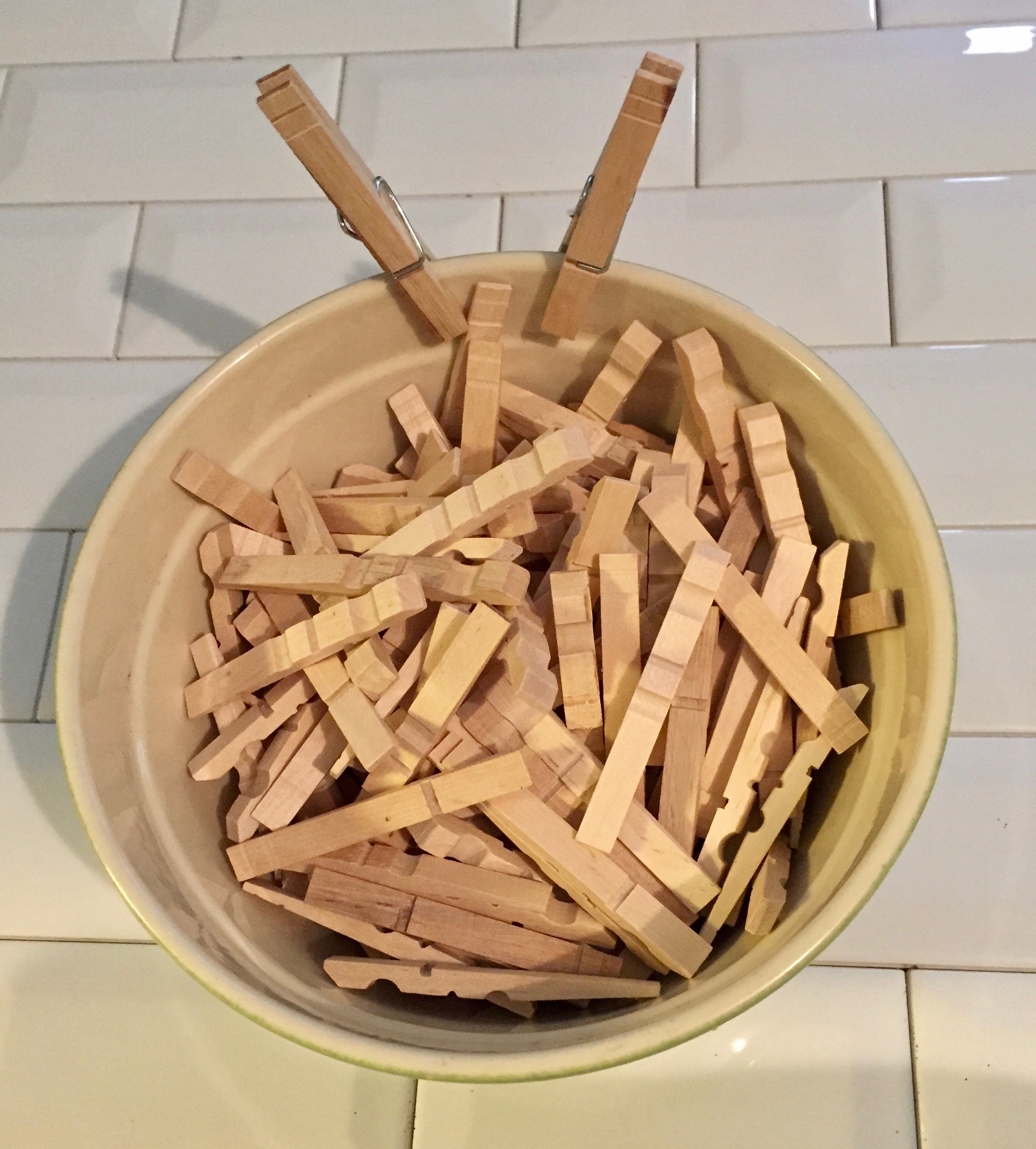 Wood Clothespins, 50-Pk.