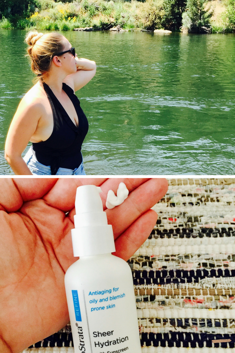 Top To Bottom: Tobi Cuff Bracelet in Bend, OR - NeoStrata Sheer Hydration 