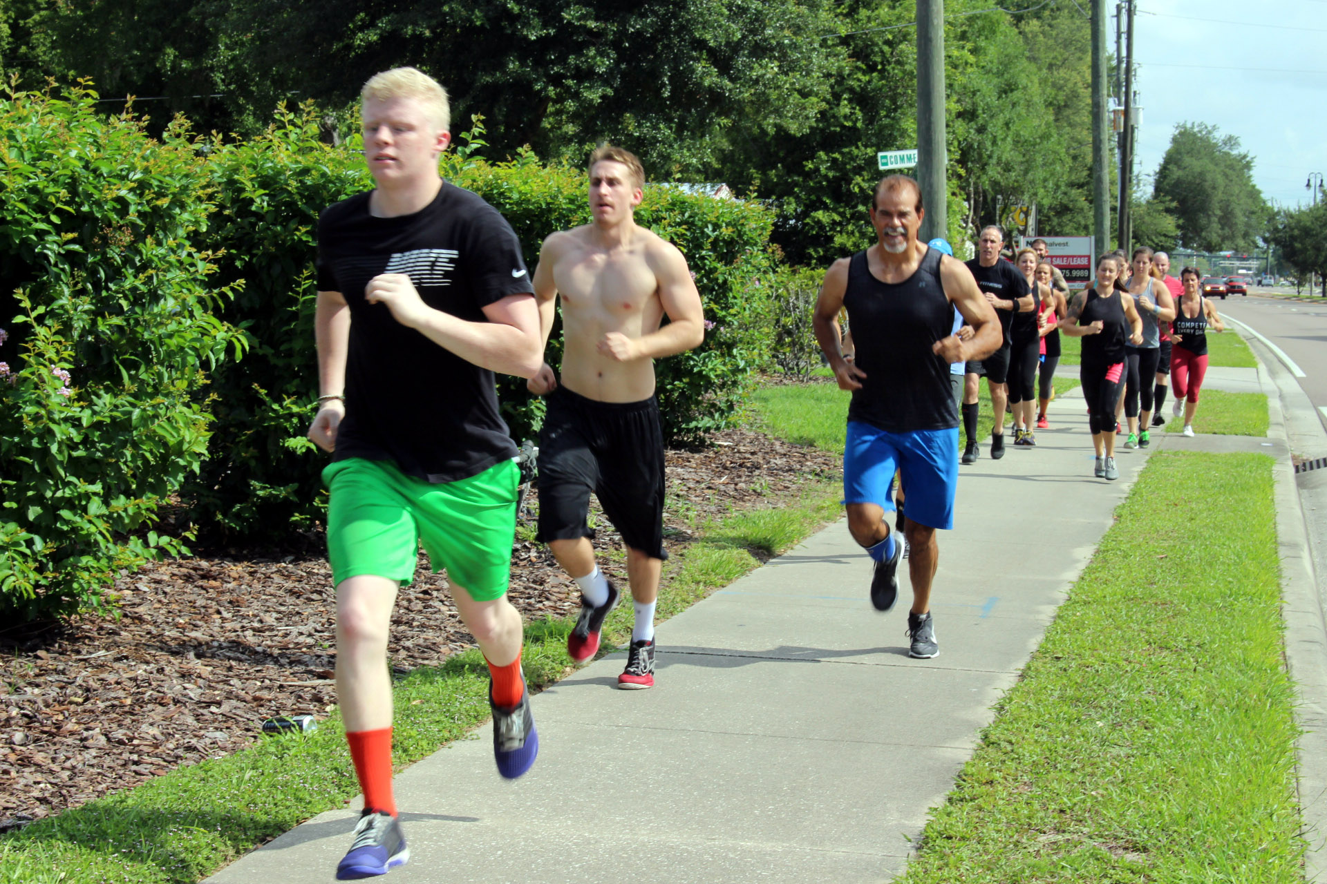 Jimmy leading the pack
