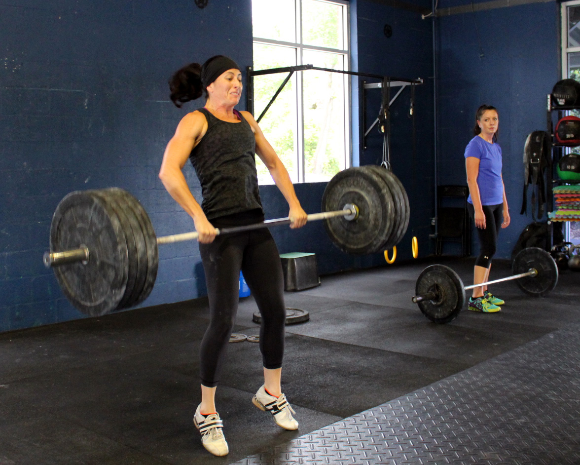 Nicole P cleaning 143 lbs