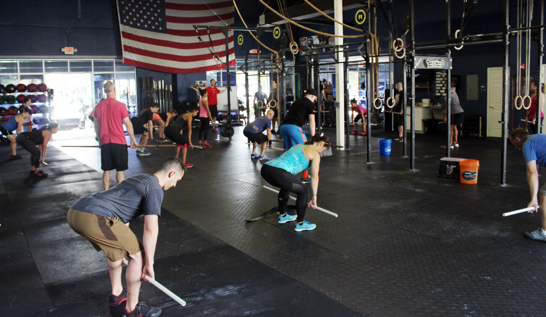 Deadlift warm-up on a fine Saturday