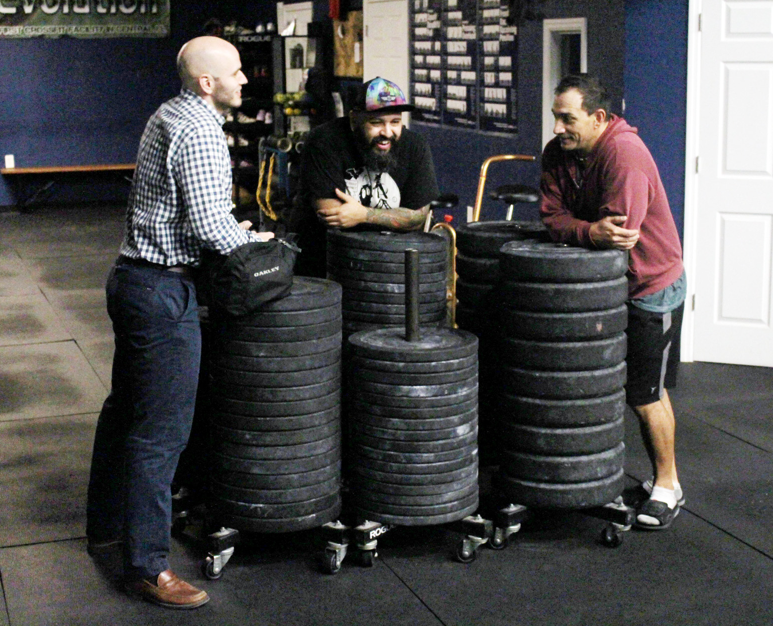 MJ, Jose & Ismael hanging out