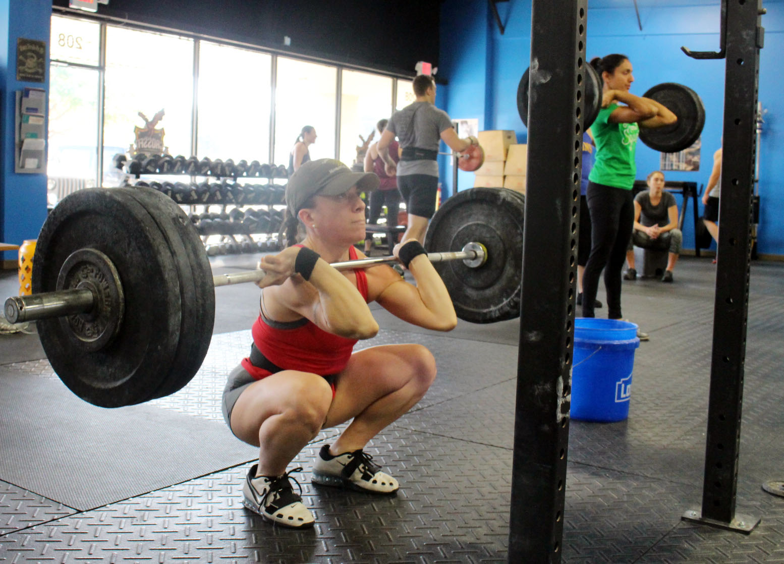 Front Squats (Melissa & Tejal)
