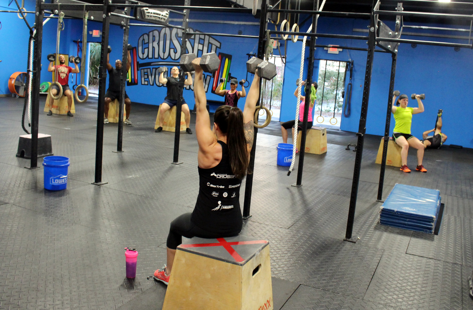 Seated Shoulder Presses