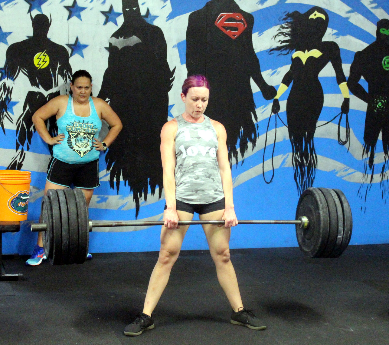 Mary with 163 lbs Deadlift