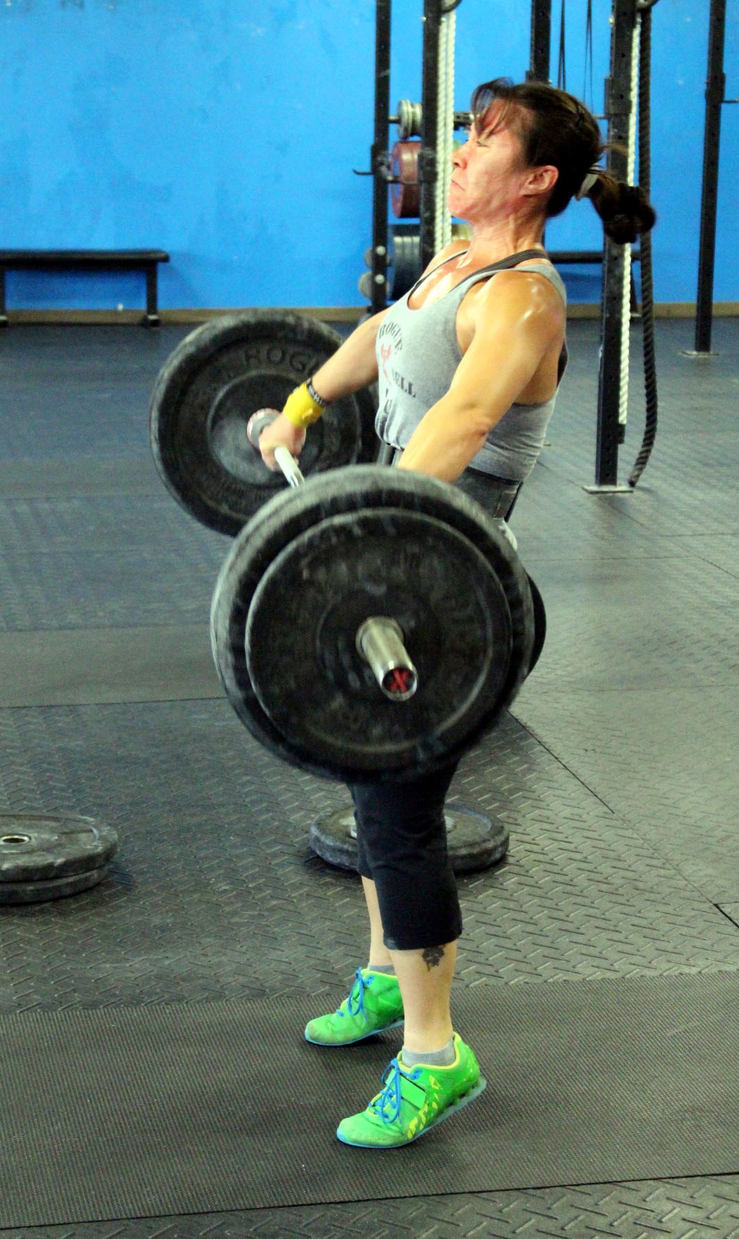 Good luck to Monique, who's competing today at the American Masters in Savannah, GA & is looking to break American records in both Snatch & Total