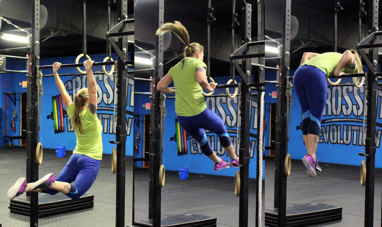 Congrats to Devon on getting a bar Muscle Up