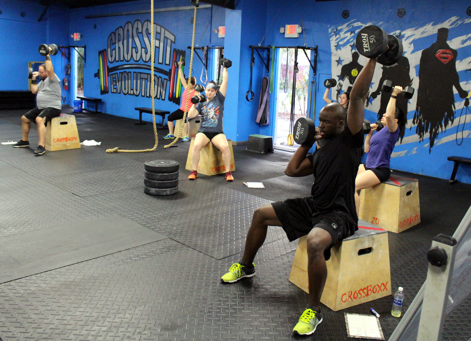 Seated Shoulder Presses