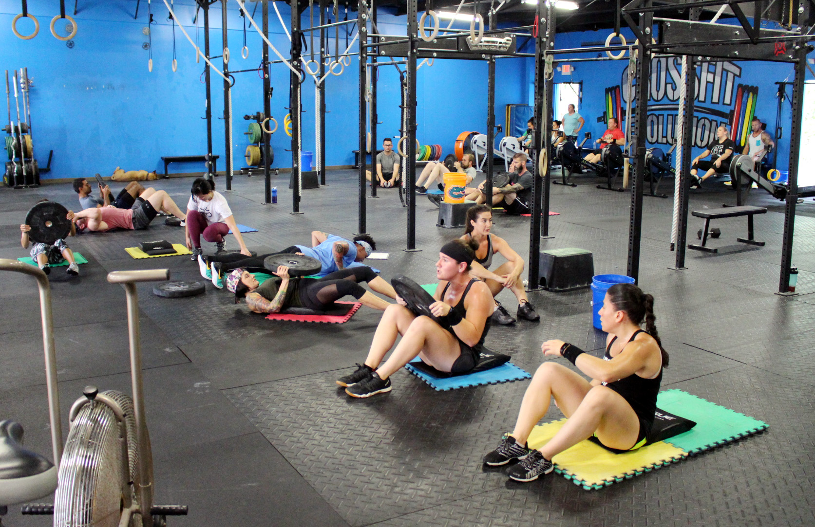 Rowing & Sit-ups