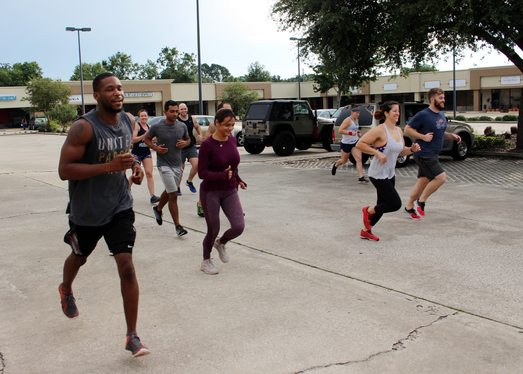 Starting the run