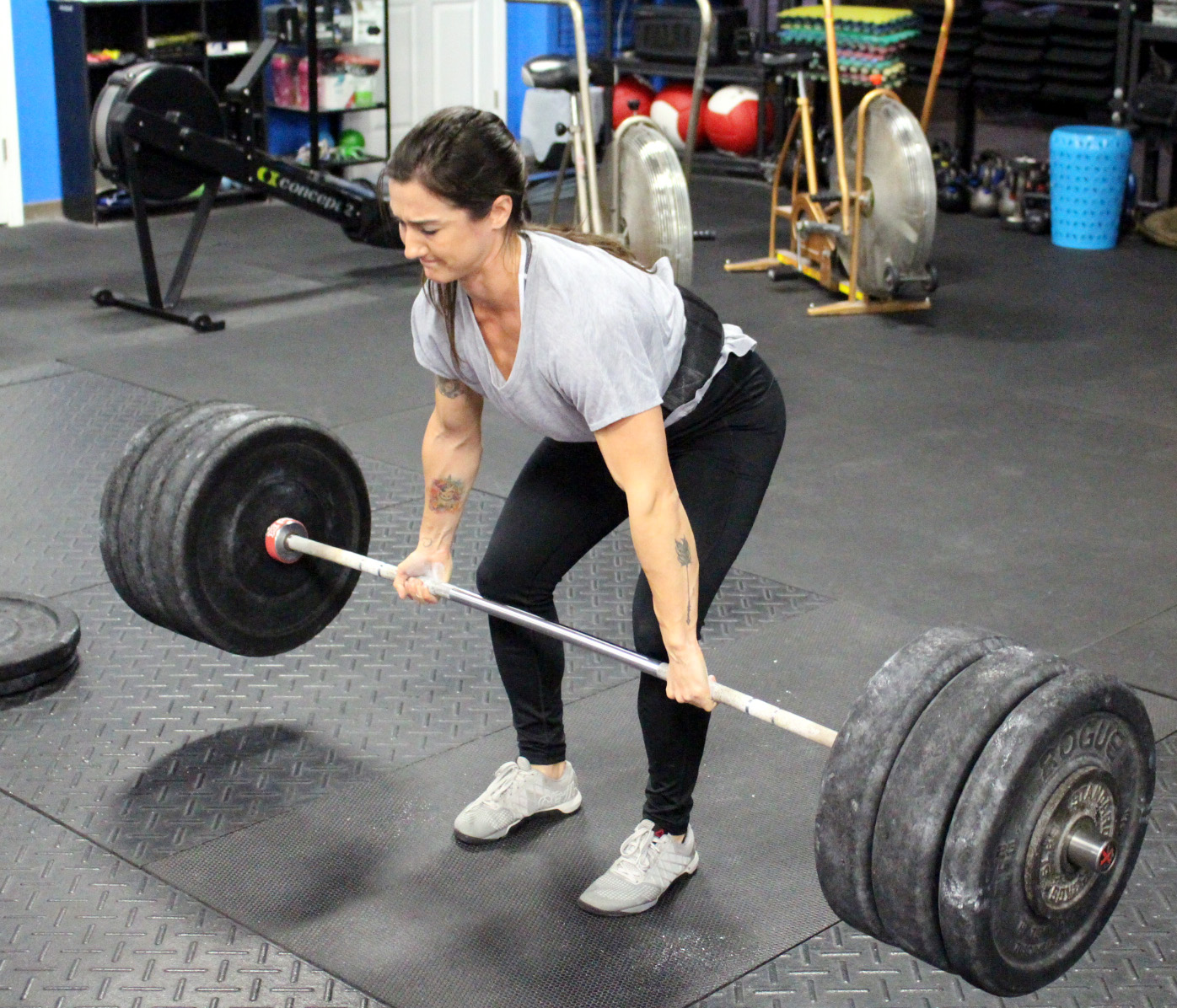 Alexa deadlifting 273 lbs