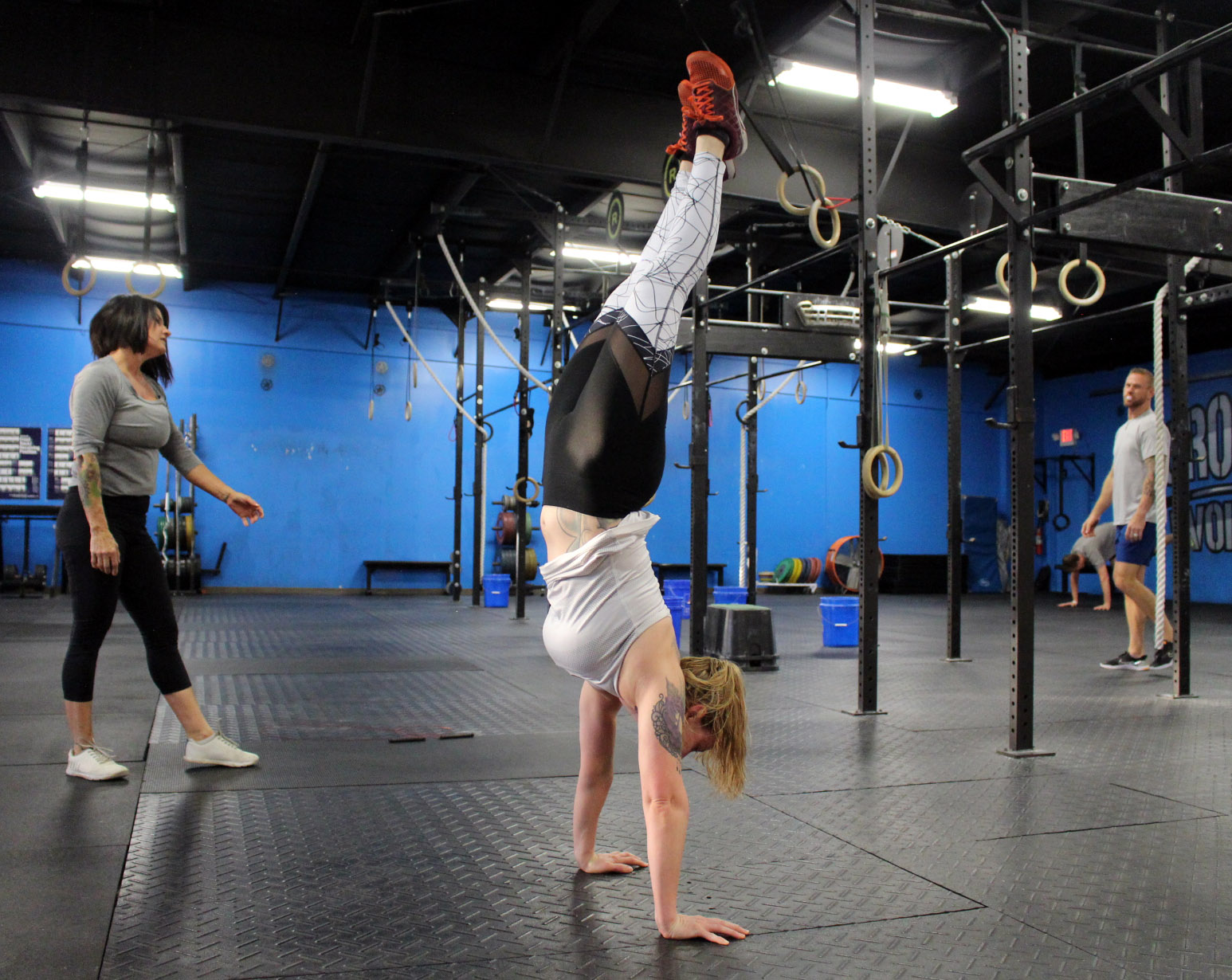 Handstand practice
