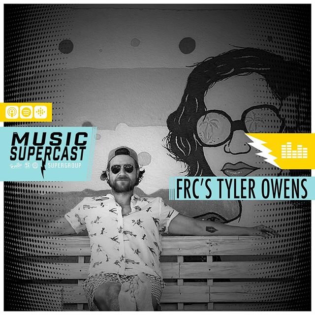 @ty_owens at it again talking with @musicsupercast about all things music and live events. Giver a listen by following the link in bio. Thanks @wearethesupergroup for showing love! 🤘🏻❤️