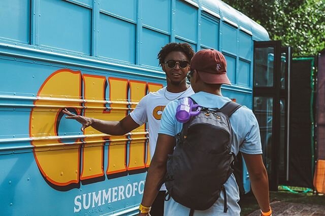 #tbt to last summer when we converted a school bus into a rolling activation and it was SO chill...