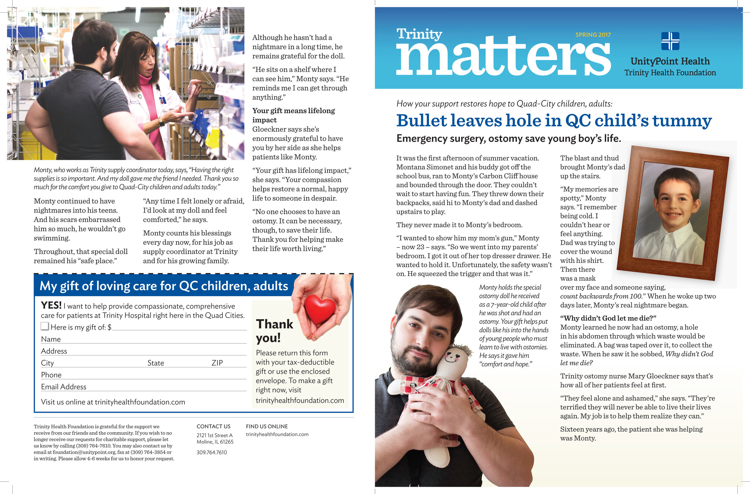 Trinity 4-Page Donor Mailer