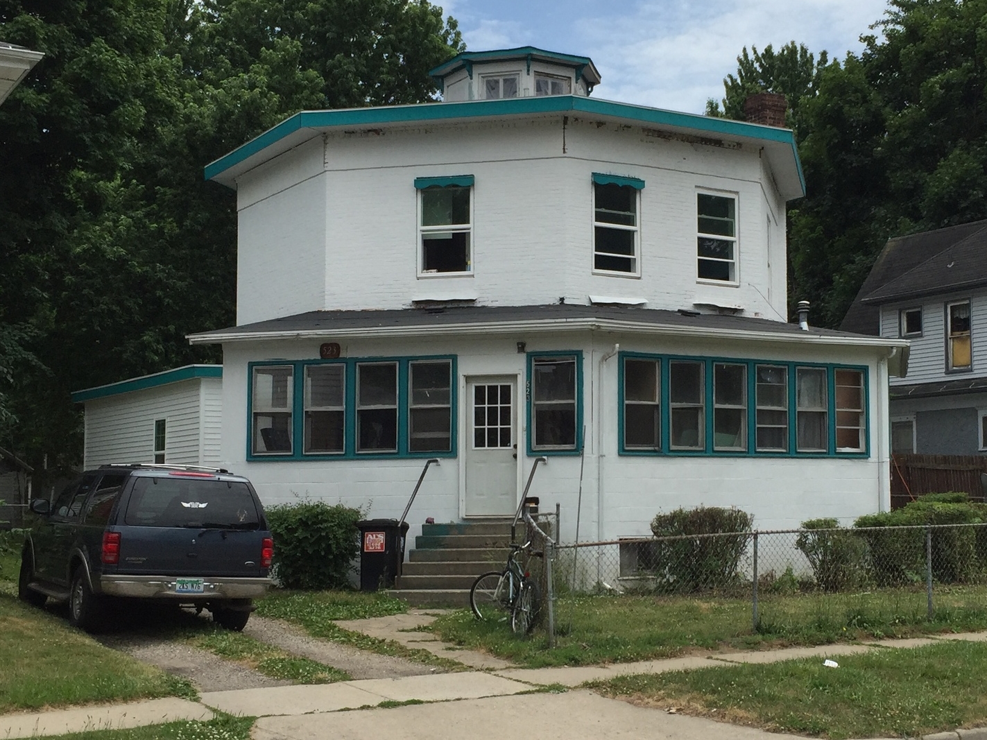 523 South Winter Street, 1856 Octagon Form (1848 to 1870)