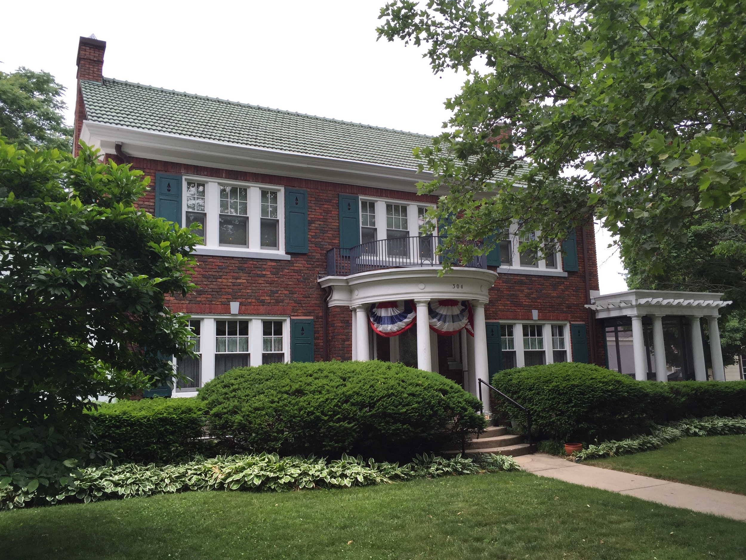 Georgian Colonial, Mott House, 304 State Street, 1925