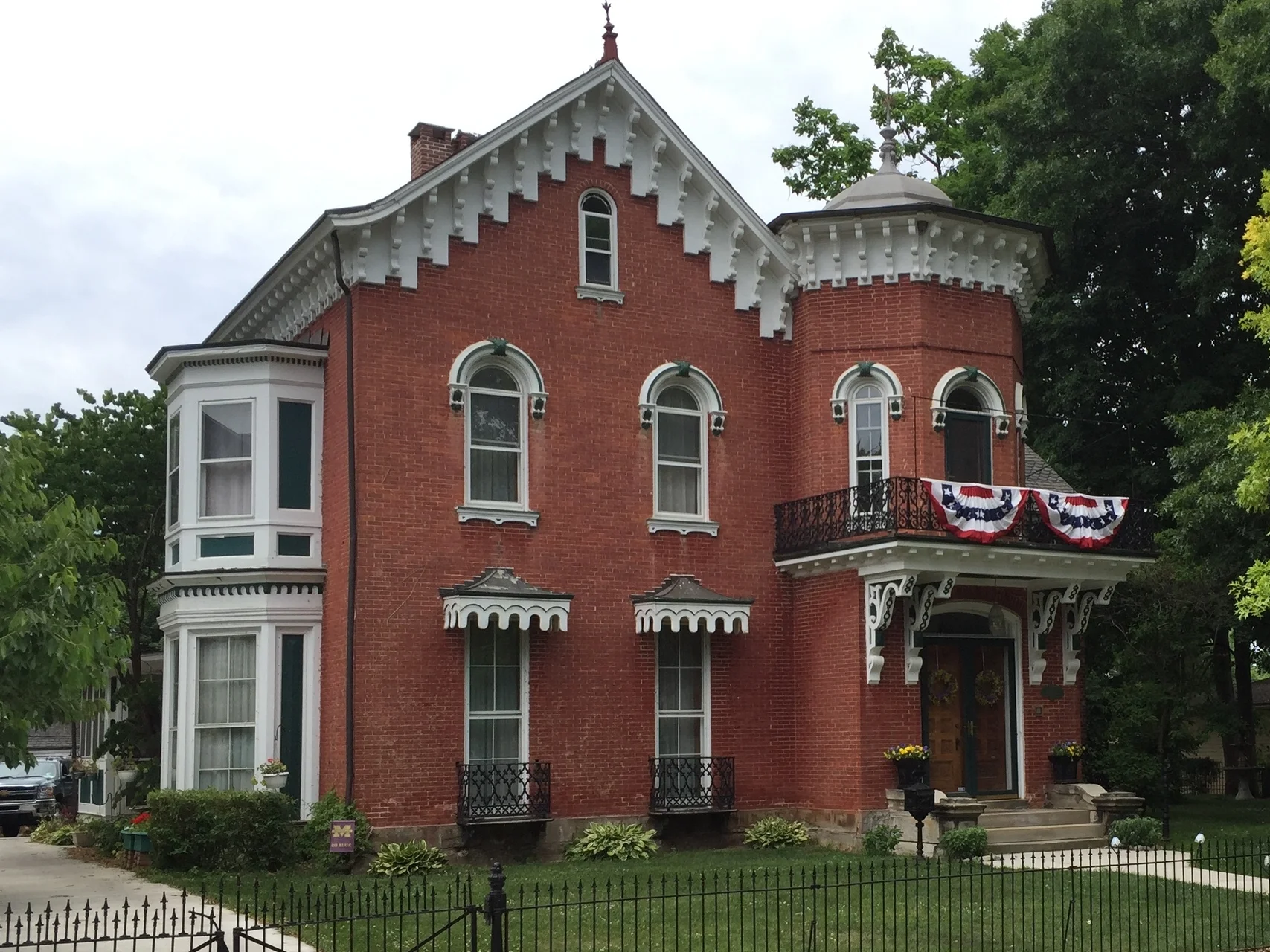 Italian Villa, Hart-Cavallero House, 430 Dennis Street, 1856