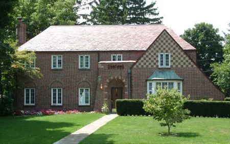 Tudor Revival Maynard-Campell House, 14 Maumee Court, 1926