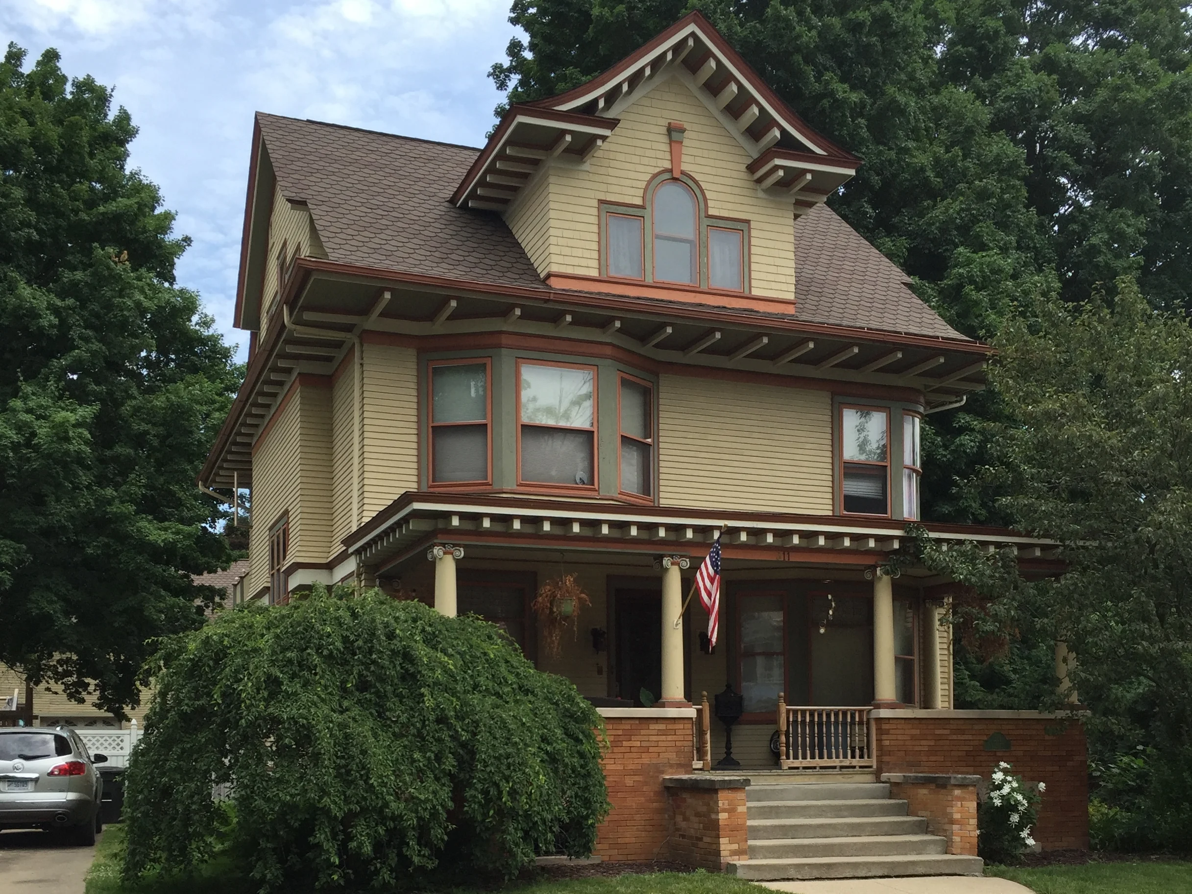 William Herbert Stevenson House, 311 Dennis Street, 1913