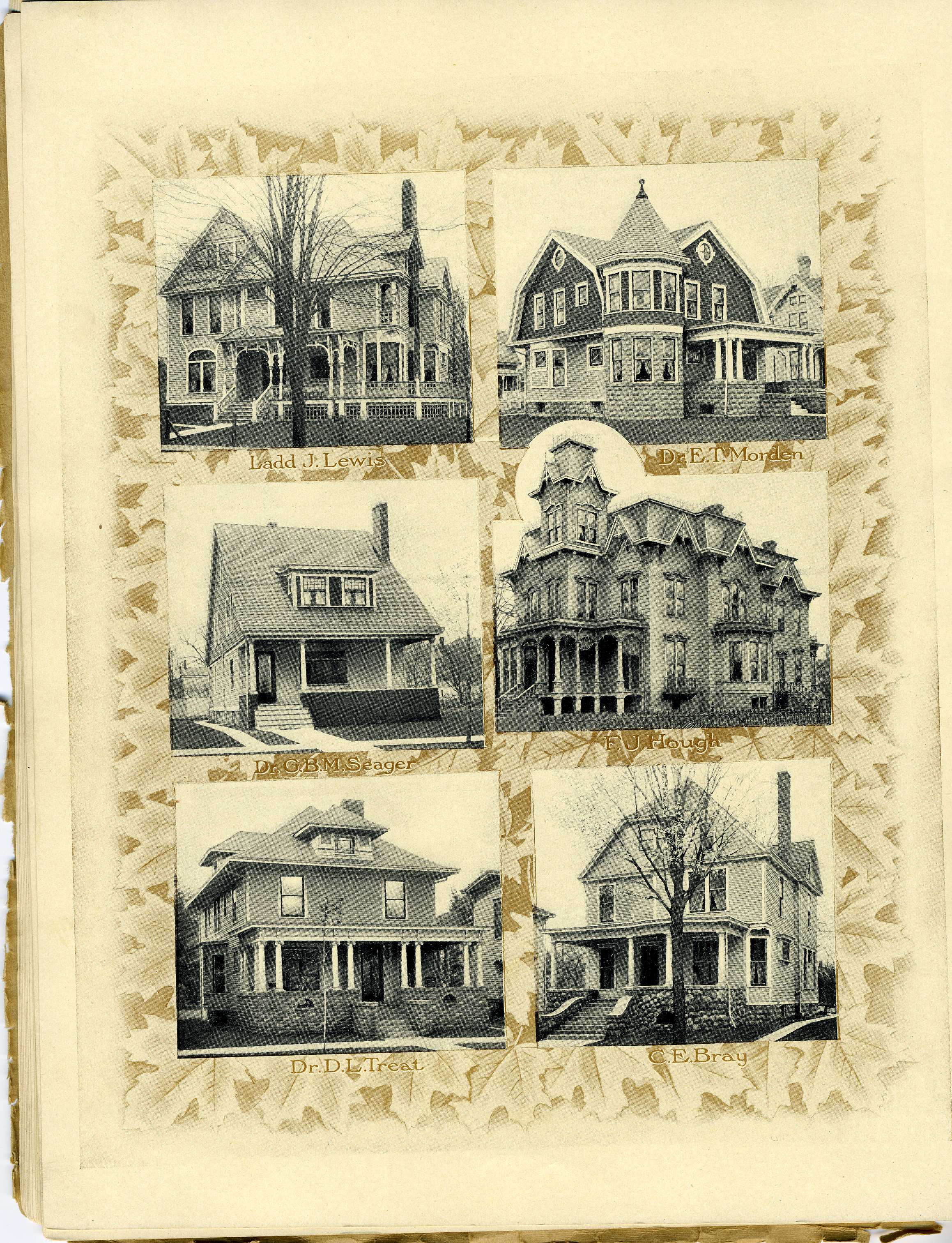 Page 26 from the 1907 booklet, Adrian: The Home City of all Michigan, A Picture Book for the Home Comers and Others .