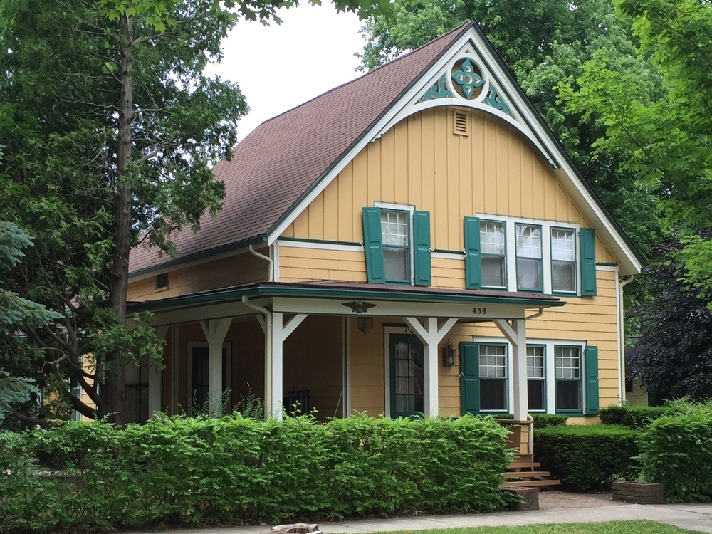 Damon-Ash House , 456 State Street, 1855 Click here for an essay about this house by Matthew Cochran.