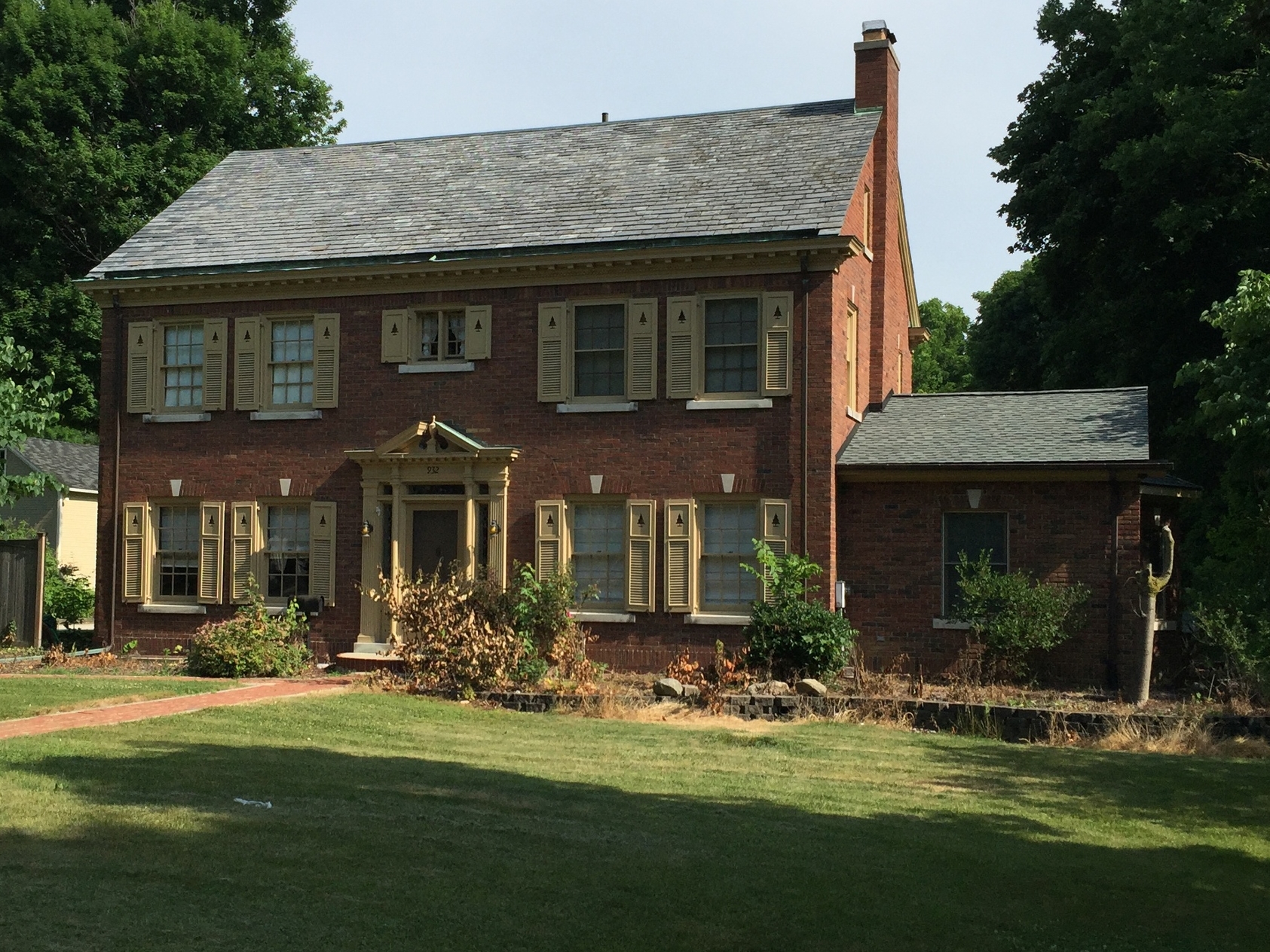 Georgian Colonial Revival, Alexander-Fisher House, 932 West Maumee Street, 1929