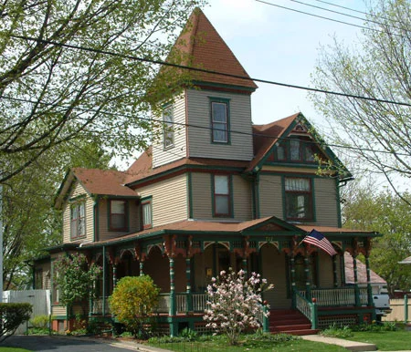 Mumaw House, 717 North Broad Street, c. 1890 Click here for an essay about the Mumaw House by Cara Maib