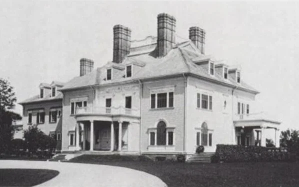 H.A.C. Taylor house, Newport, Rhode Island. McKim, Mead & White, architects, 1886, photograph from 1910