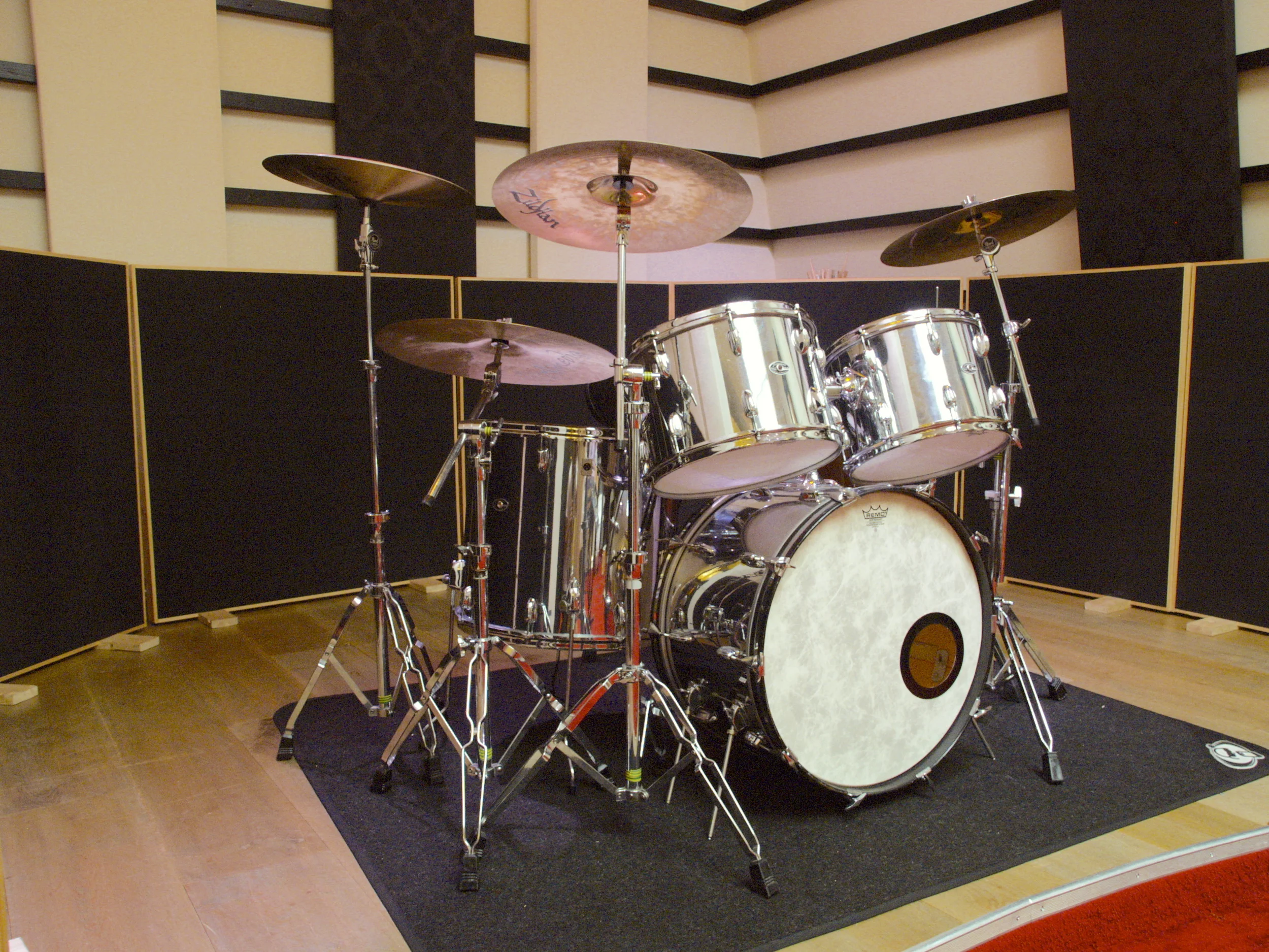 SLINGERLAND CHROME OVER WOOD