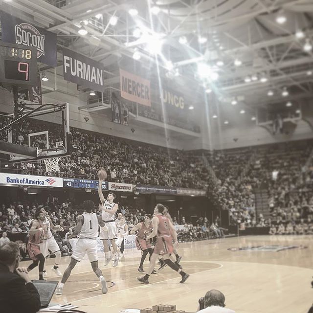 What a great event. Wonderful time at SoCon Tournament visiting with our great partners. Watch out for this Wofford team in your brackets.