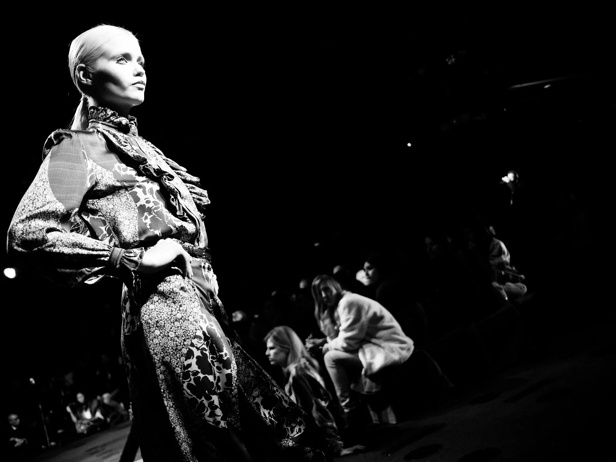 London Fashion Week LFW Runway Show Photography Photograph How to Model Walking Catwalk Youtube Video Guide Tutorial Paul &amp; Joe Abbey Lee Kershaw Jamiroquai PFW Paris Fashion Week