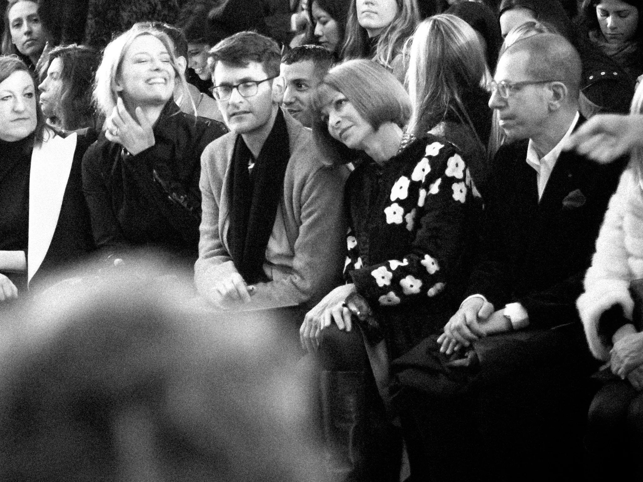 London Fashion Week LFW Runway Show Photography Photograph How to Model Walking Catwalk Youtube Video Guide Tutorial Mulberry Anna Wintour Smiling Smile Happy