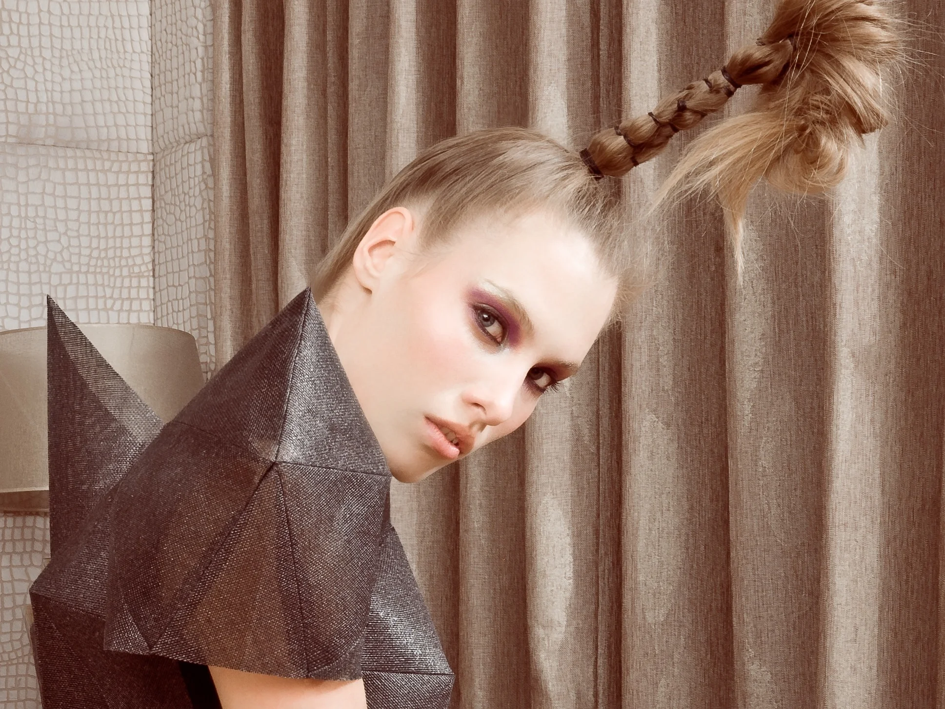  Bryce Aime Live Photoshoot LFW London Fashion Week Mayfair Hotel Jay McLaughlin SS12 Hasselblad Broncolor Klaudia Sonia Zogala Herman Ho 