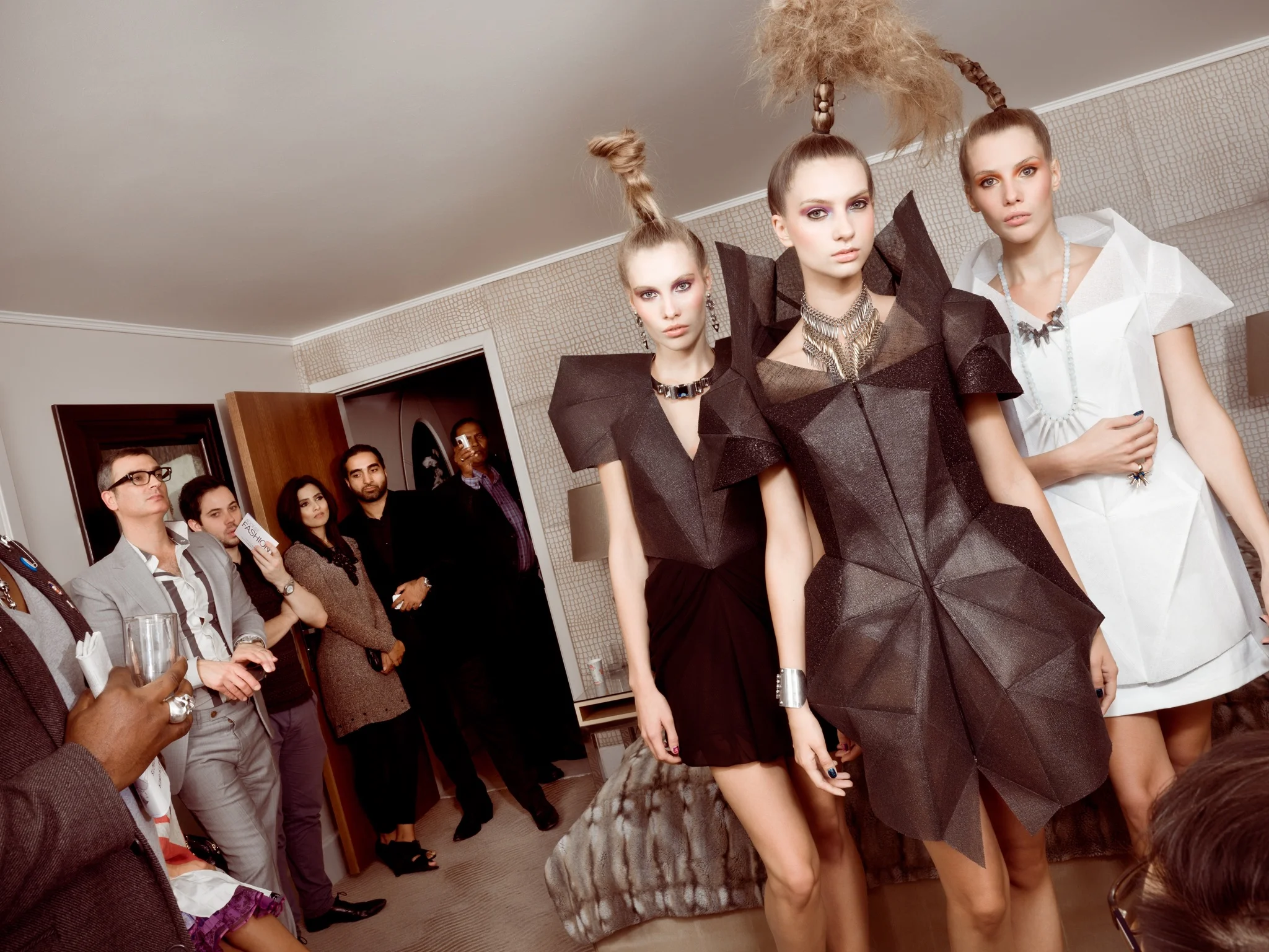 Bryce Aime SS12 'LIVE' Shoot @ LFW