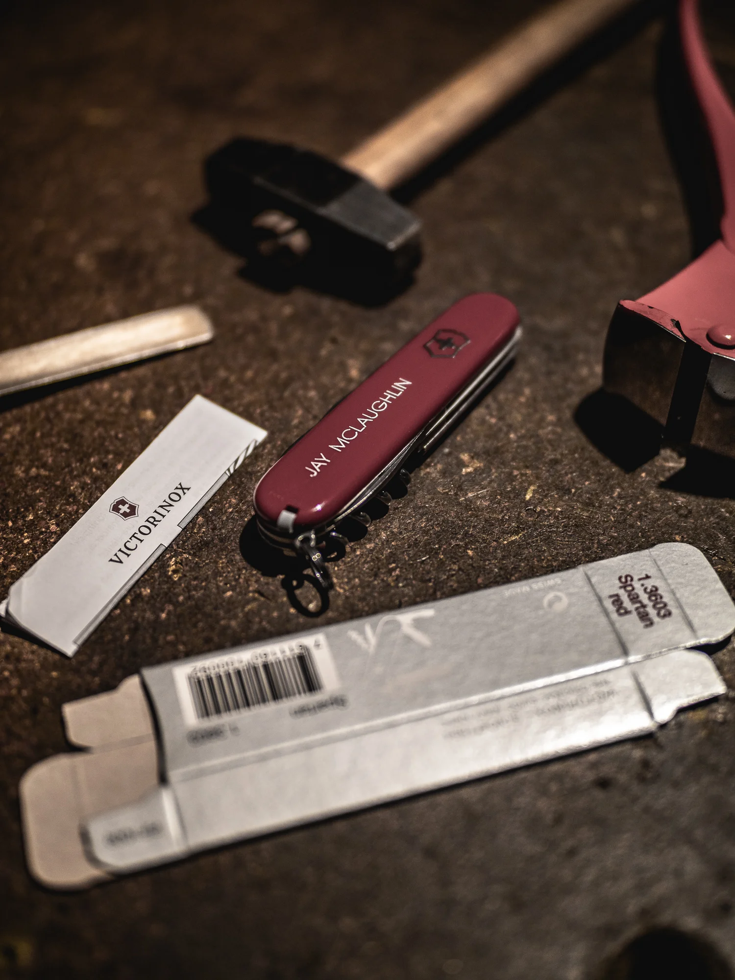 Victorinox Spartan Swiss Army Knife Officer Personalised Customised Hand Made Experience Flagship Store New Bond Street Craftsmanship Heritage History