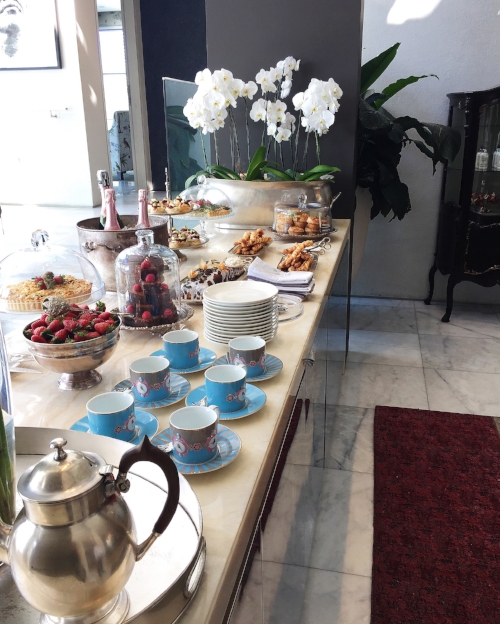Daily afternoon tea. So beautiful.