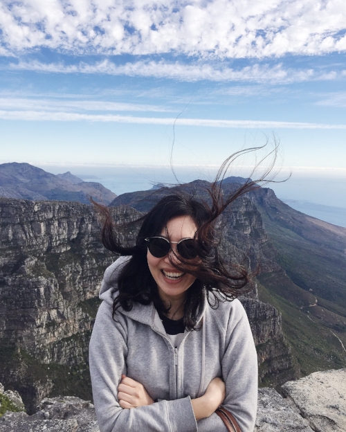 Very windy at the top of Table Mountain - dress appropriately.