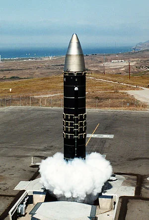 An MX missile.