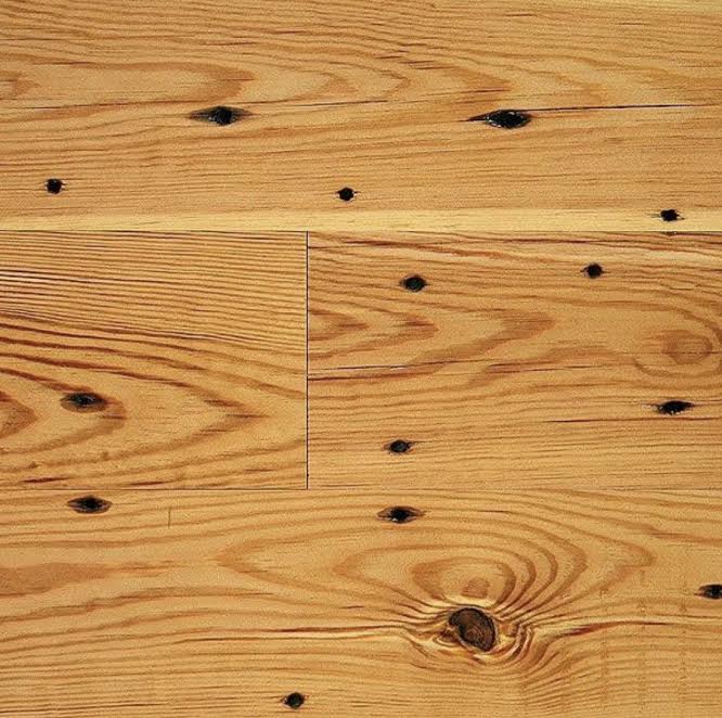 Reclaimed Naily Heart Pine
