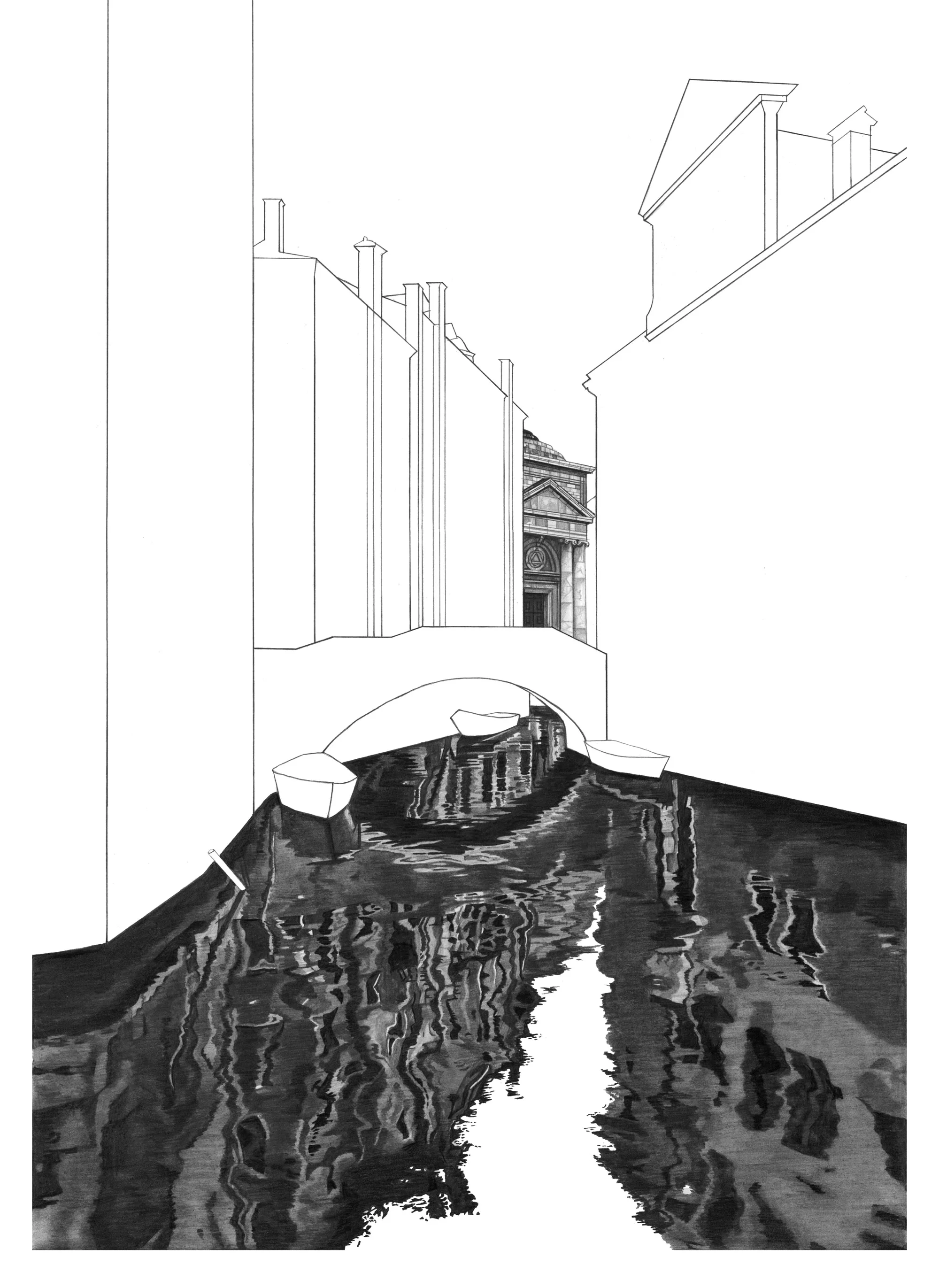 LLa Maddalena Venice architectural print