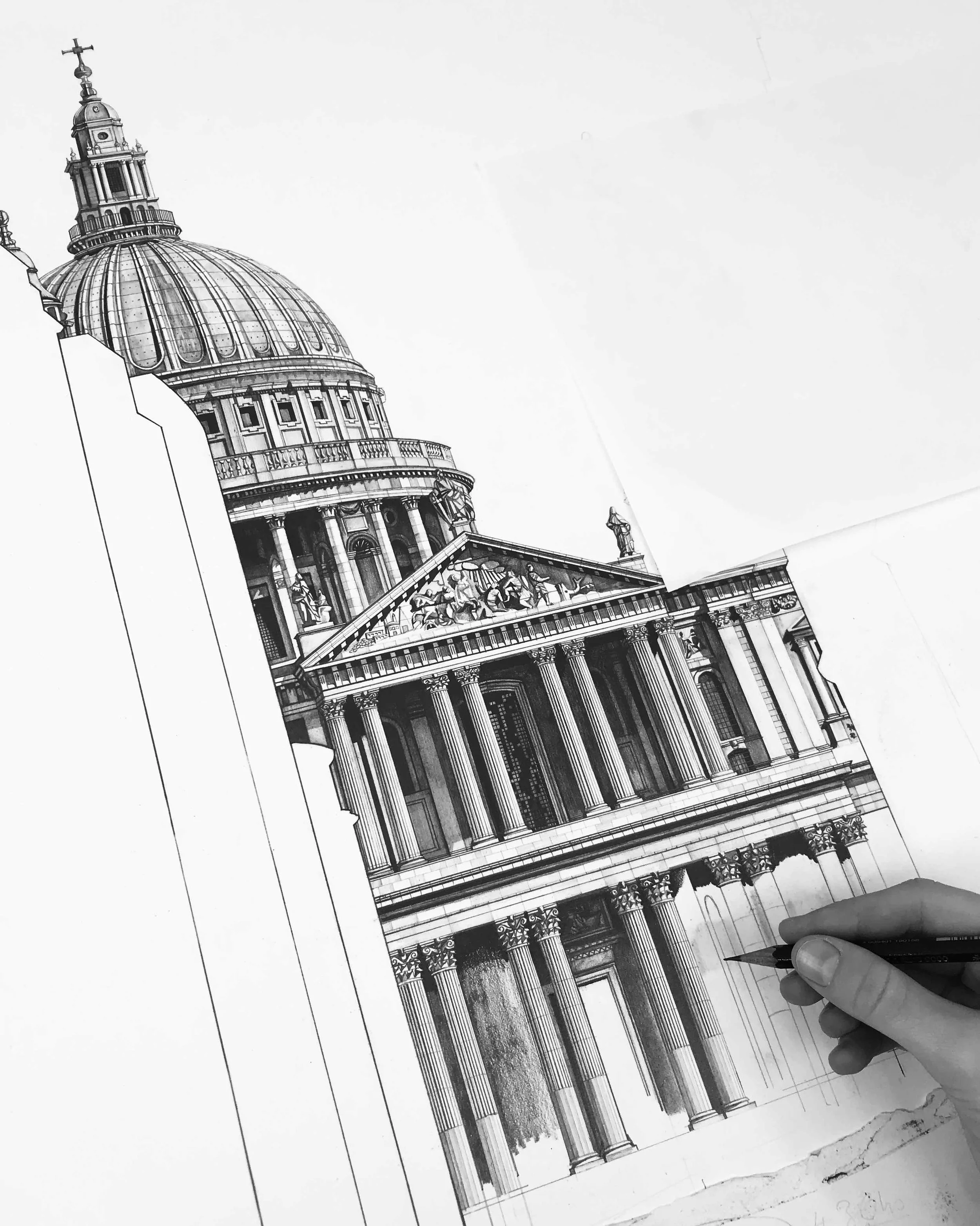 St Paul's Cathedral west facade